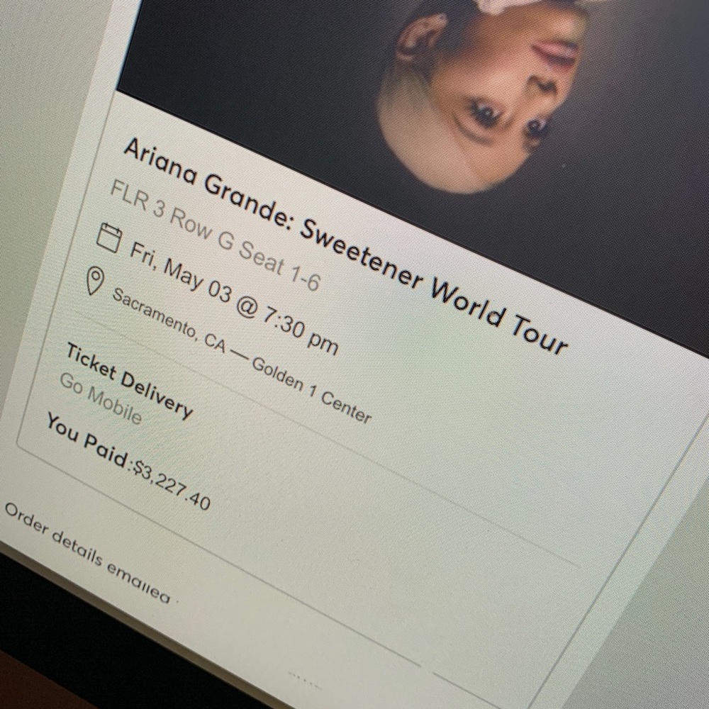 Ariana Grande Tickets